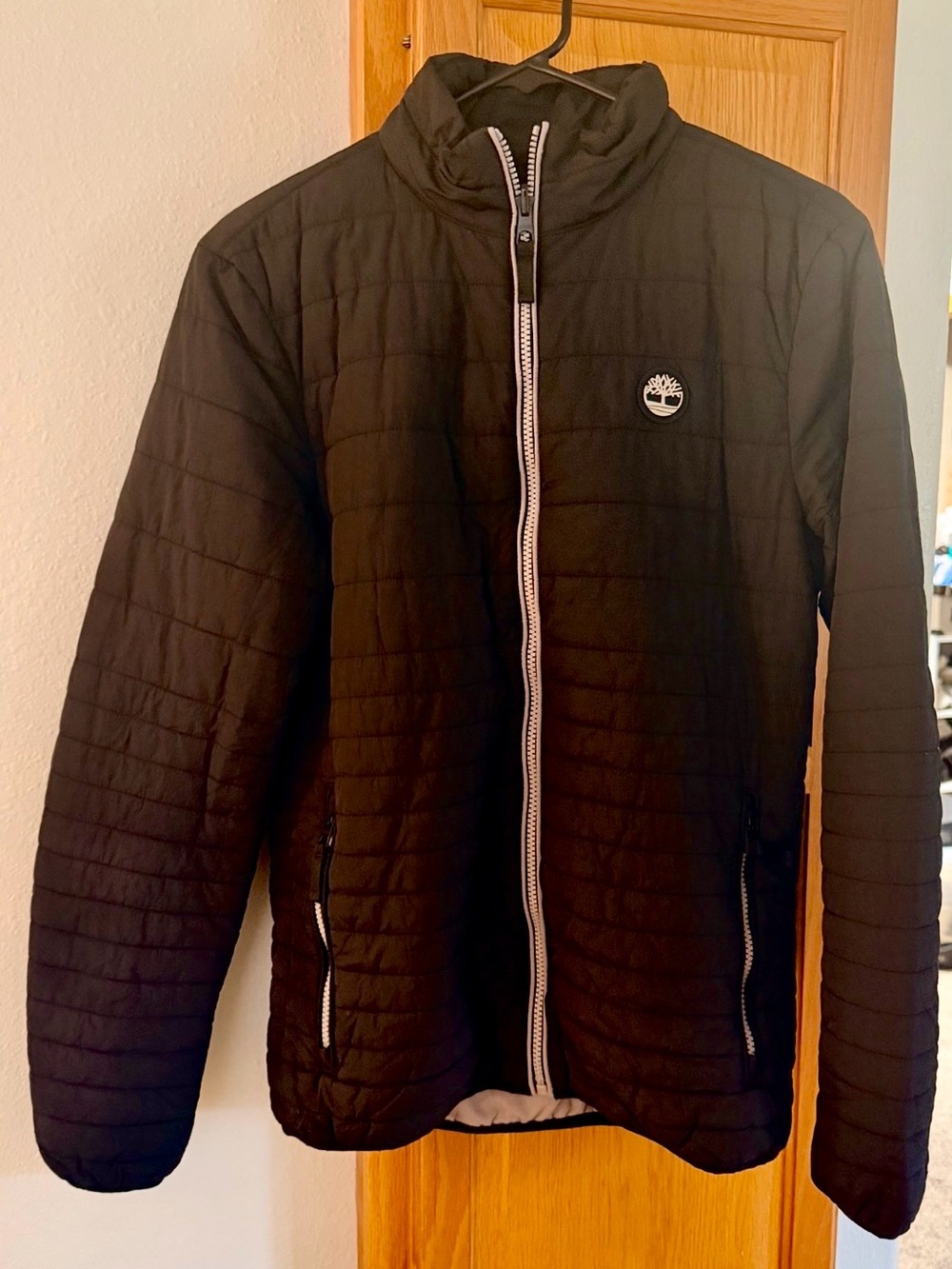 Timberland Black Quilted Zip-Front women’s Jacket